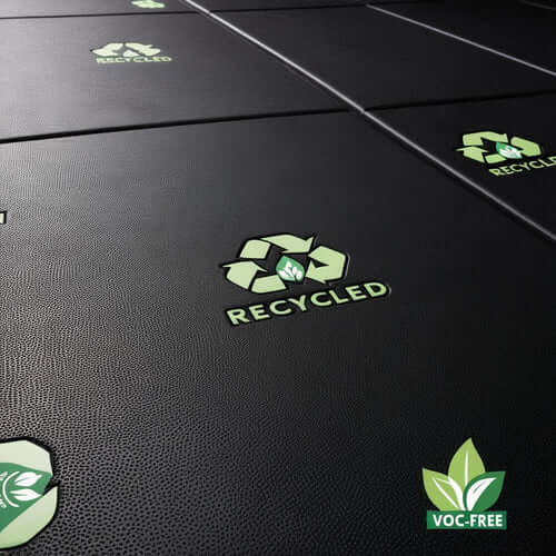 The Environmental Impact of Recycled Rubber Flooring