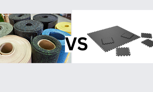 Rubber Flooring Rolls vs. Rubber Flooring Mats