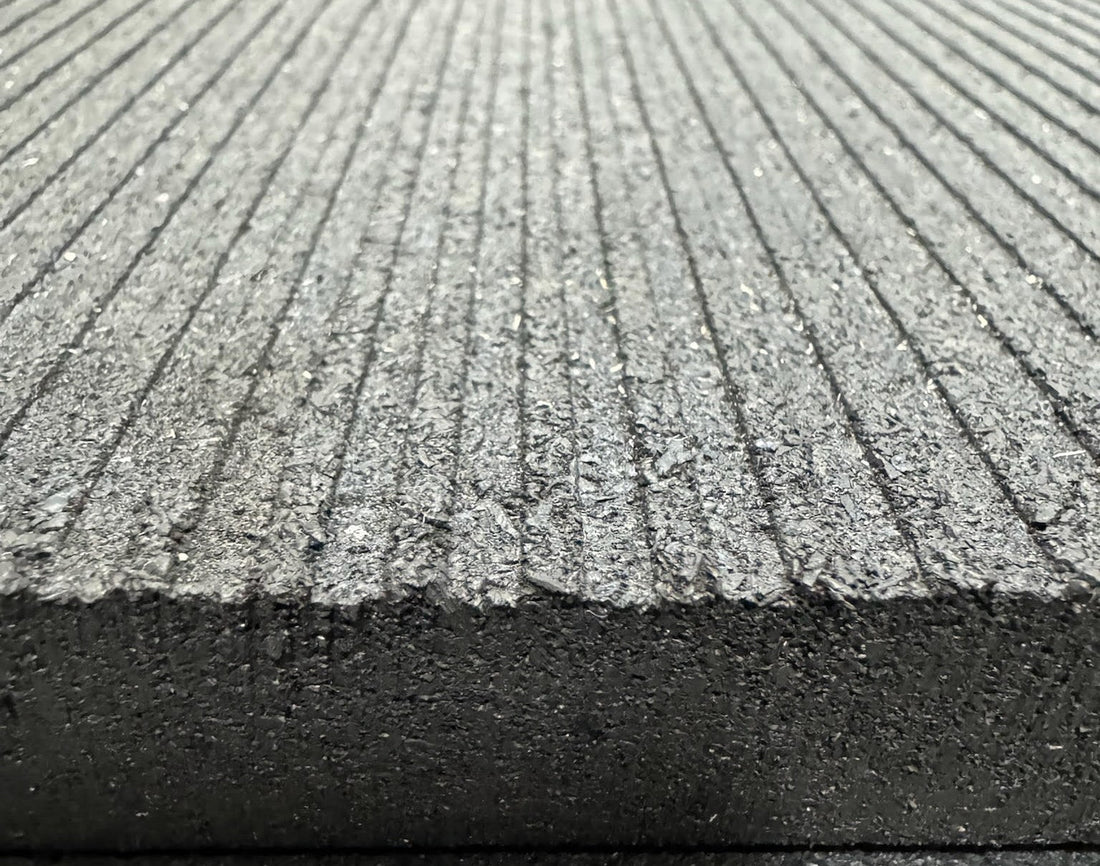 The Benefits of Air Channels Underneath Rubber Gym Mats