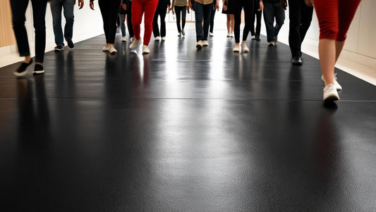 Six Reasons Why Rubber Flooring Is The Best Choice For High-Traffic Areas