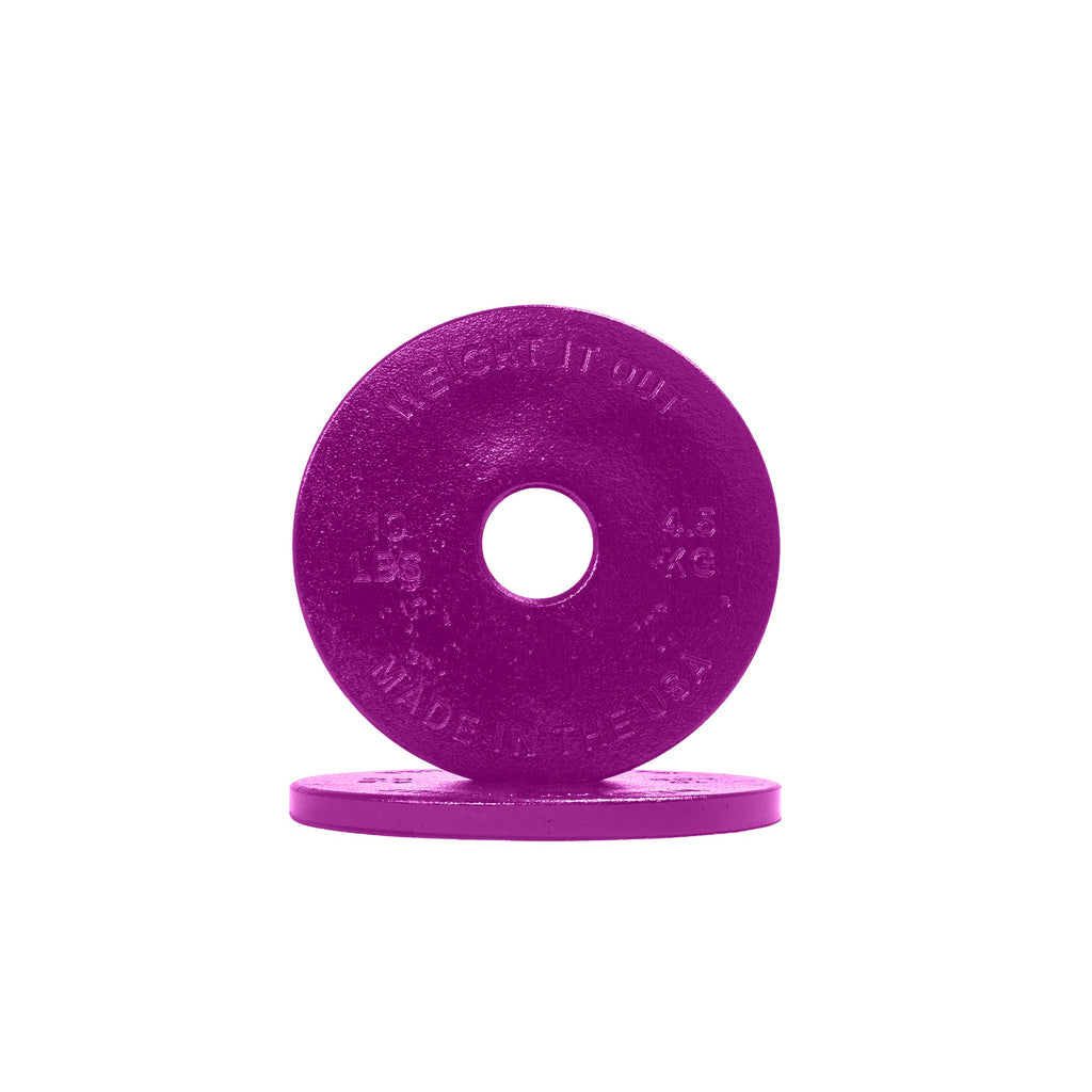 Cast Iron Machined Weight Plate Pairs