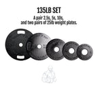 Cast Iron Machined Weight Plate Sets