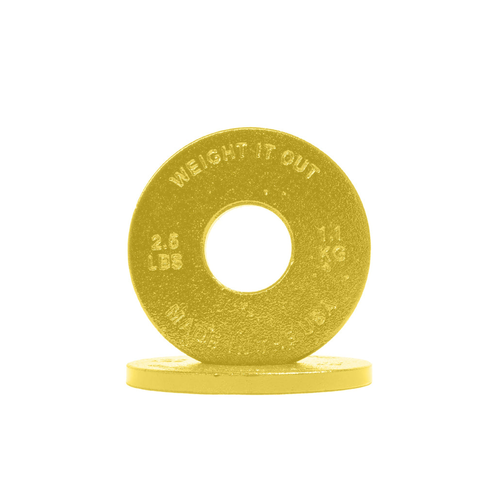 Cast Iron Machined Weight Plate Pairs