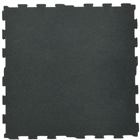 20" x 20" Pebble Black Rubber Mat 3/4" Thick