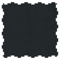 Interlocking Rubber Gym Tile- 1/2"Thick | 22.5" × 22.5"