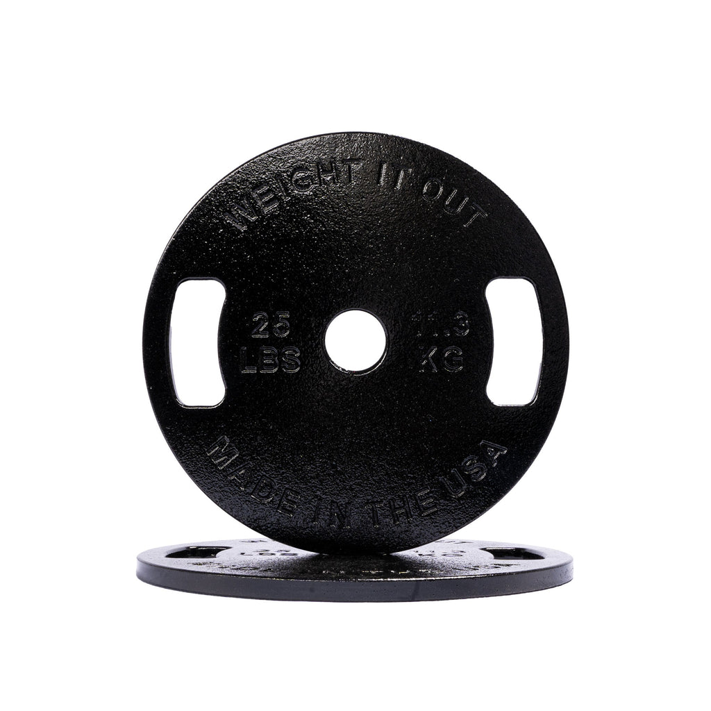 Cast Iron Machined Weight Plate Pairs