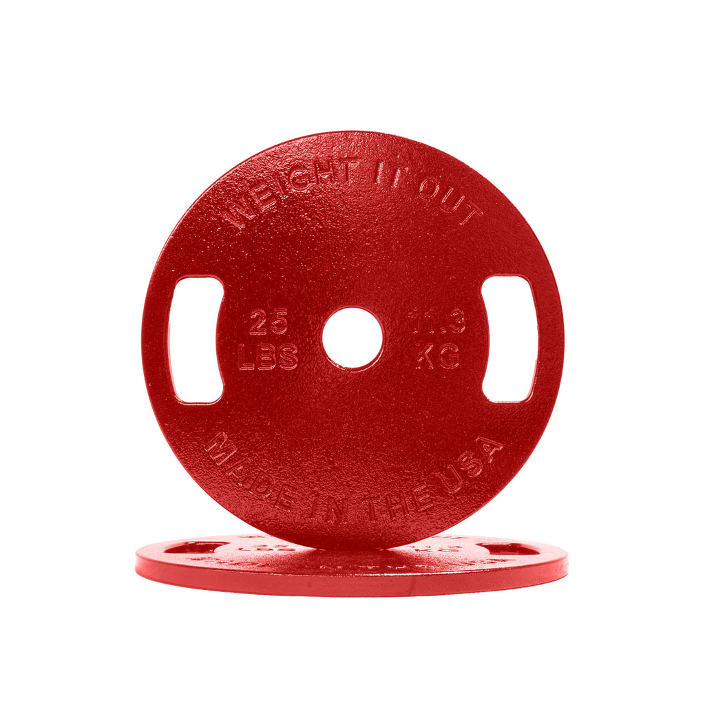 Cast Iron Machined Weight Plate Pairs