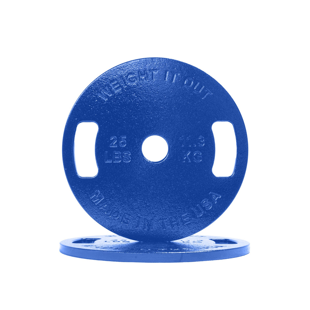 Cast Iron Machined Weight Plate Pairs