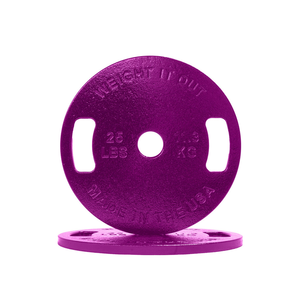 Cast Iron Machined Weight Plate Pairs