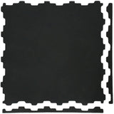 Interlocking Rubber Gym Tile- 1/2"Thick | 22.5" × 22.5"