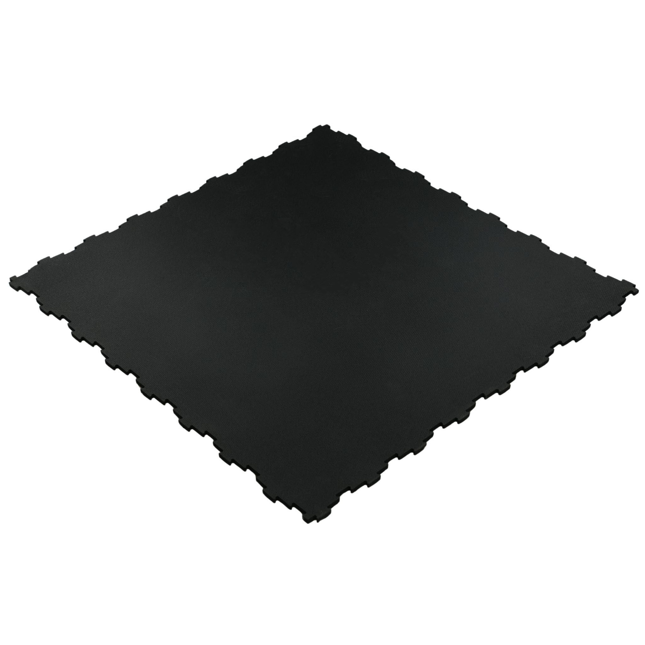 Interlocking 4' x 4' Rubber Mat 1/2" Thick