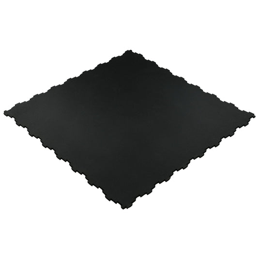 Interlocking 4' x 4' Rubber Mat 1/2" Thick