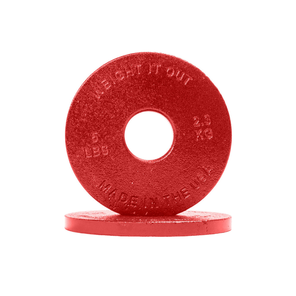Cast Iron Machined Weight Plate Pairs