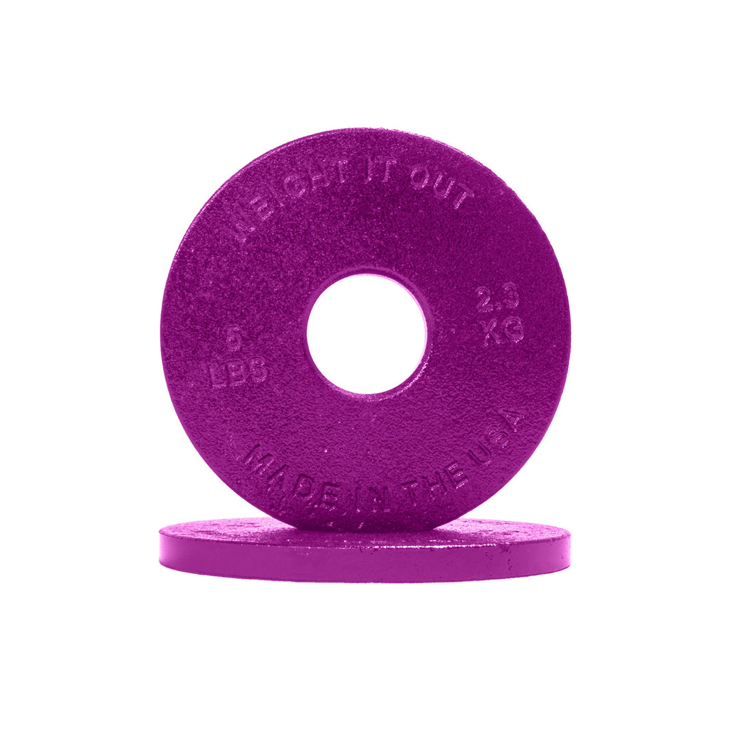 Cast Iron Machined Weight Plate Pairs
