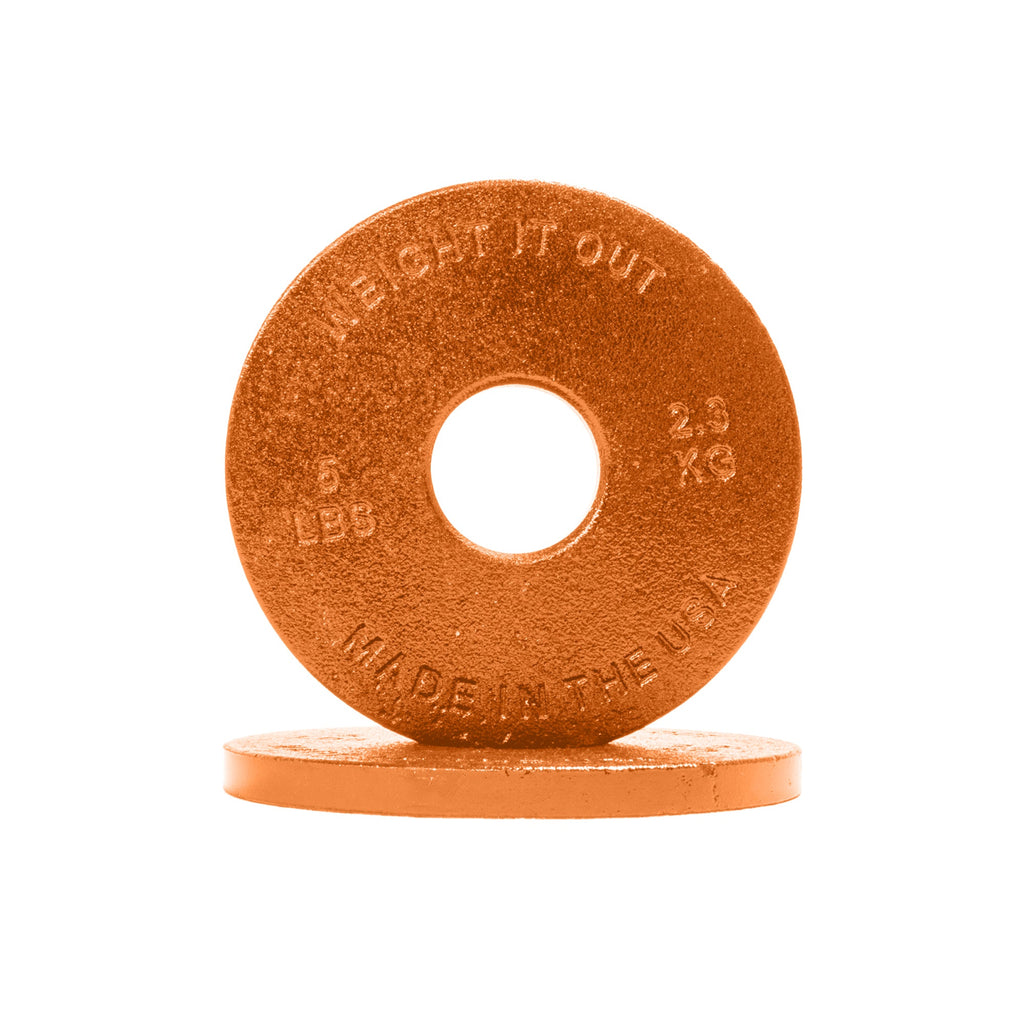 Cast Iron Machined Weight Plate Pairs