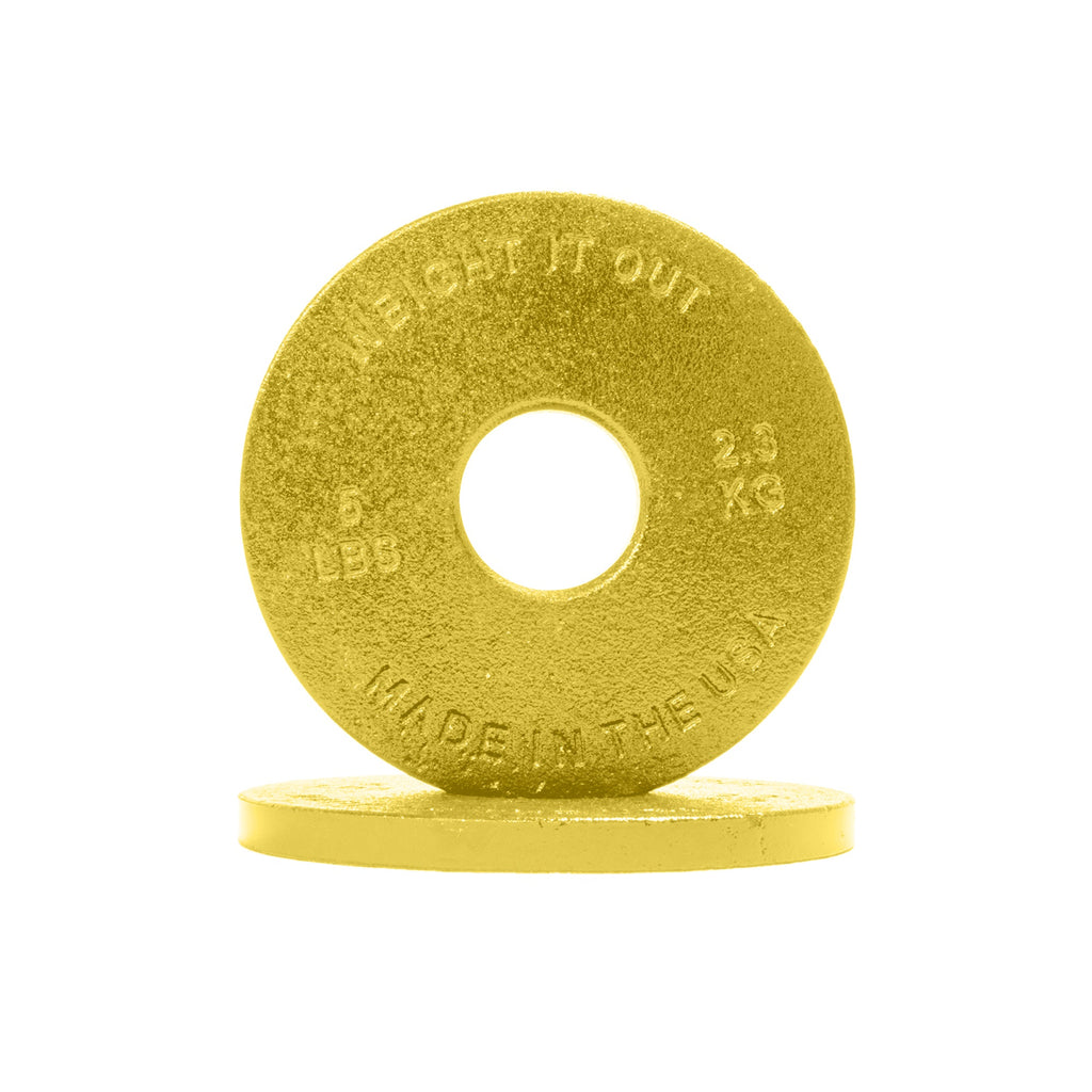 Cast Iron Machined Weight Plate Pairs