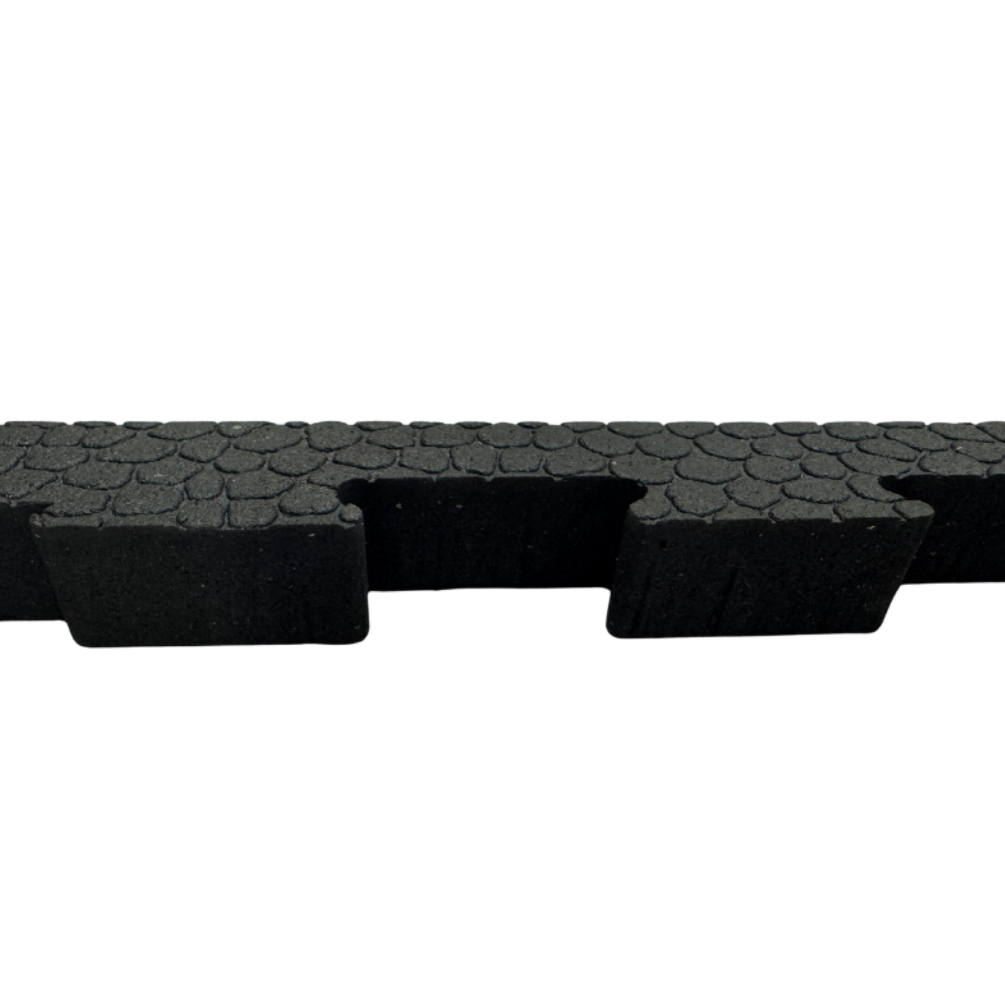 Edge Pieces for 3/4" Thick 20"x20" Interlocking Rubber Mats