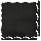 4 pack – Interlocking Rubber Gym Tiles — 22.5" × 22.5" | 1/2" Thick
