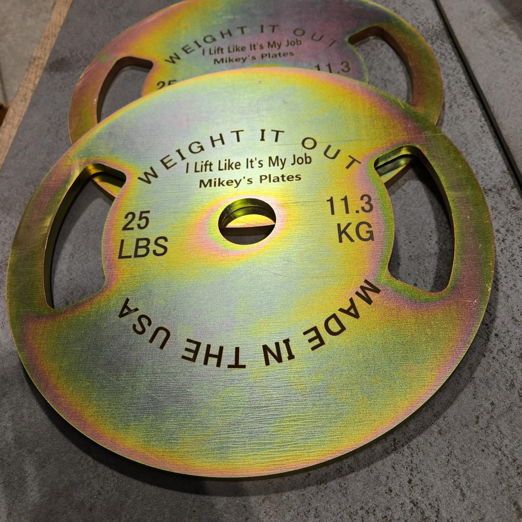Solid Steel Calibrated Weight Plate Sets Preorder