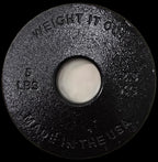 Cast Iron Machined Weight Plate Sets