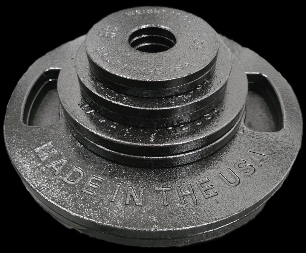 Cast Iron Machined Weight Plate Sets