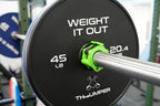 'Thumper' Thin Bumper Weight Plate Sets. (Thinnest Bumper Plates Ever!)