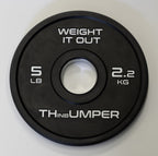 'Thumper' Thin Bumper Weight Plate Sets. (Thinnest Bumper Plates Ever!)