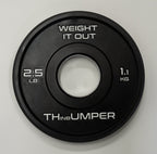 'Thumper' Thin Bumper Weight Plate Sets. (Thinnest Bumper Plates Ever!)