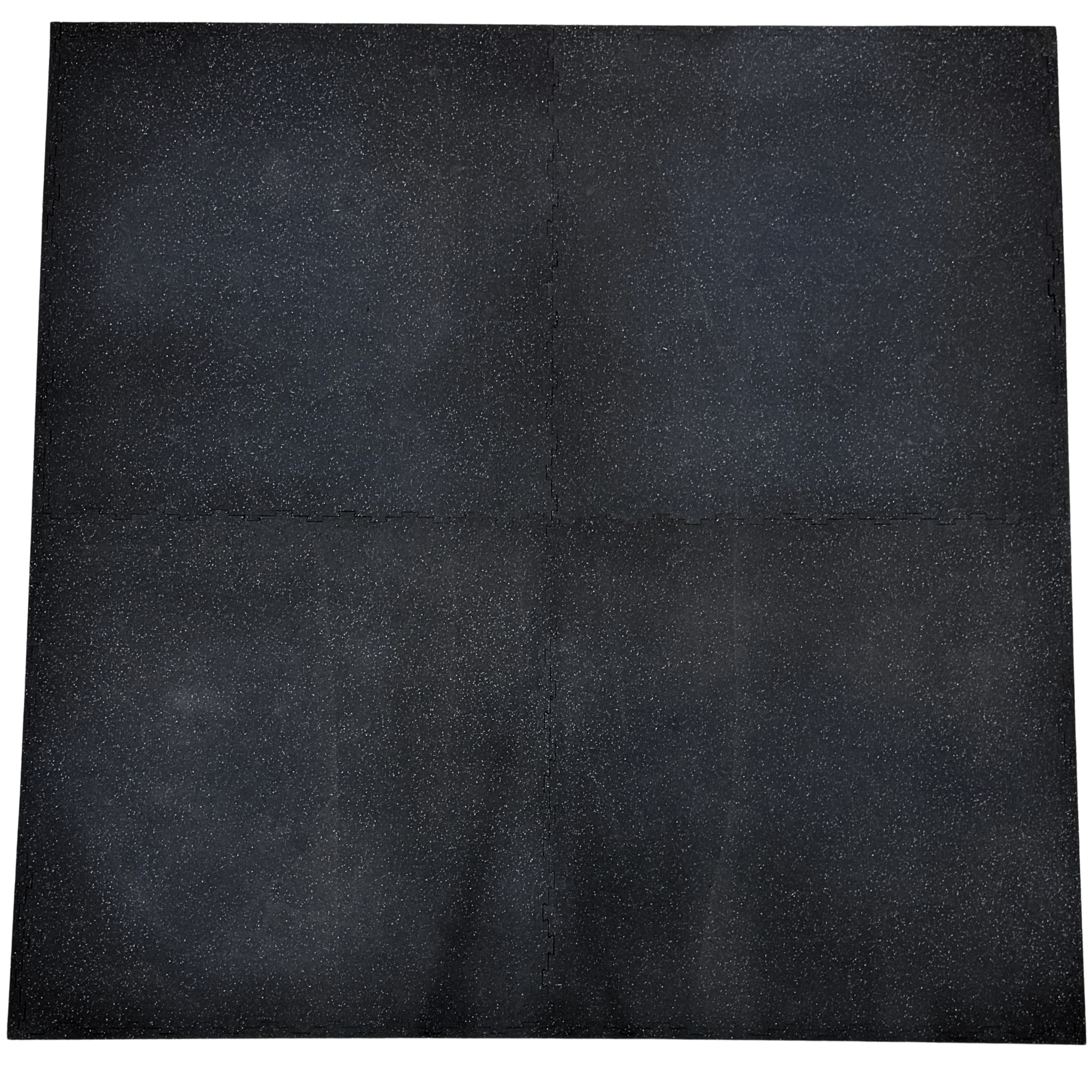 GrytFit Interlocking 4ft x 4ft Rubber Mat 1/2