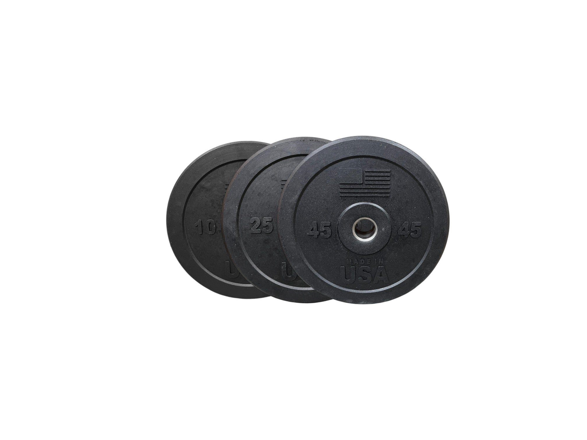 USA Bumper Plate Set - HomeGrown Lifting