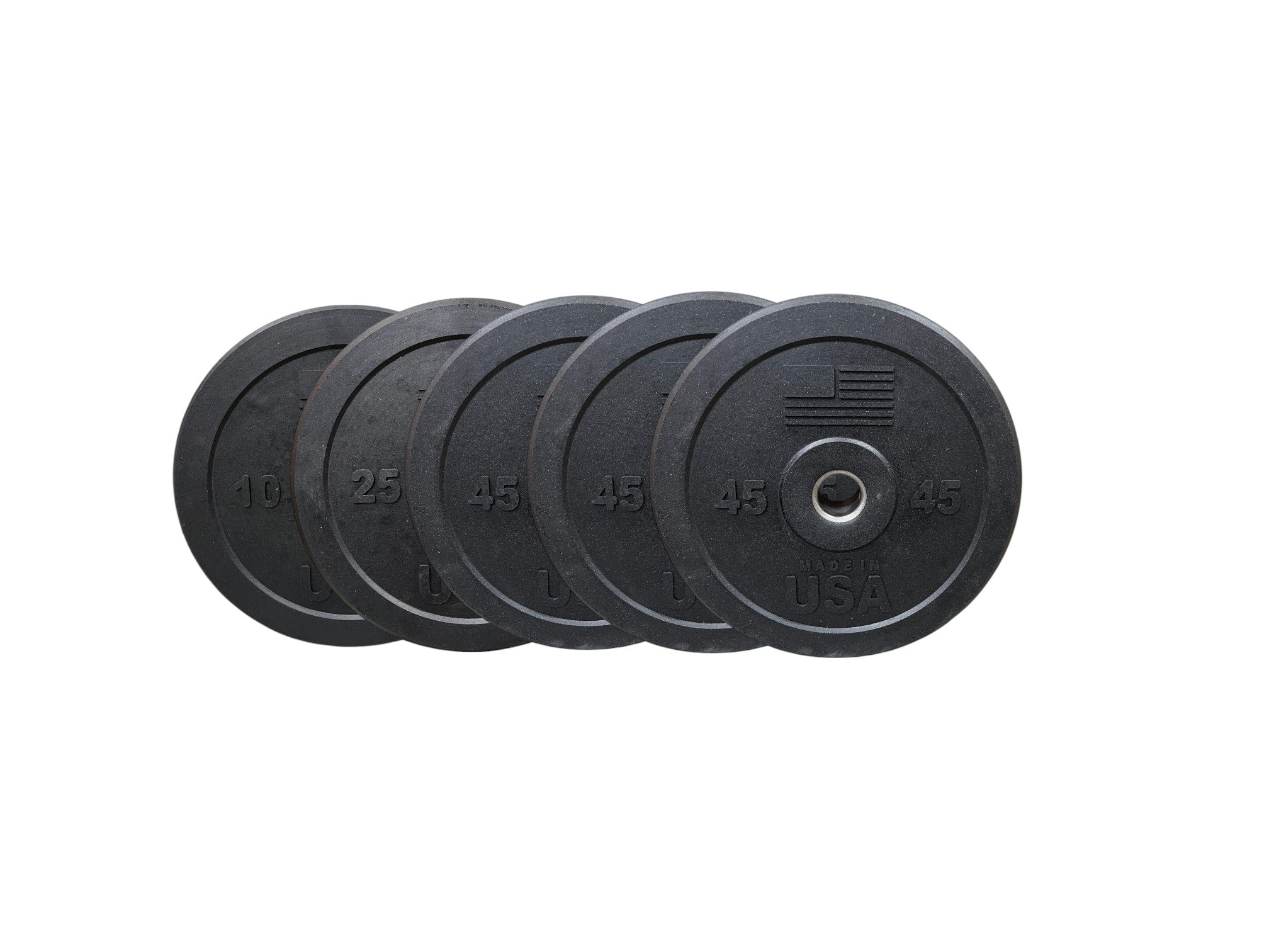 USA Bumper Plate Set - HomeGrown Lifting