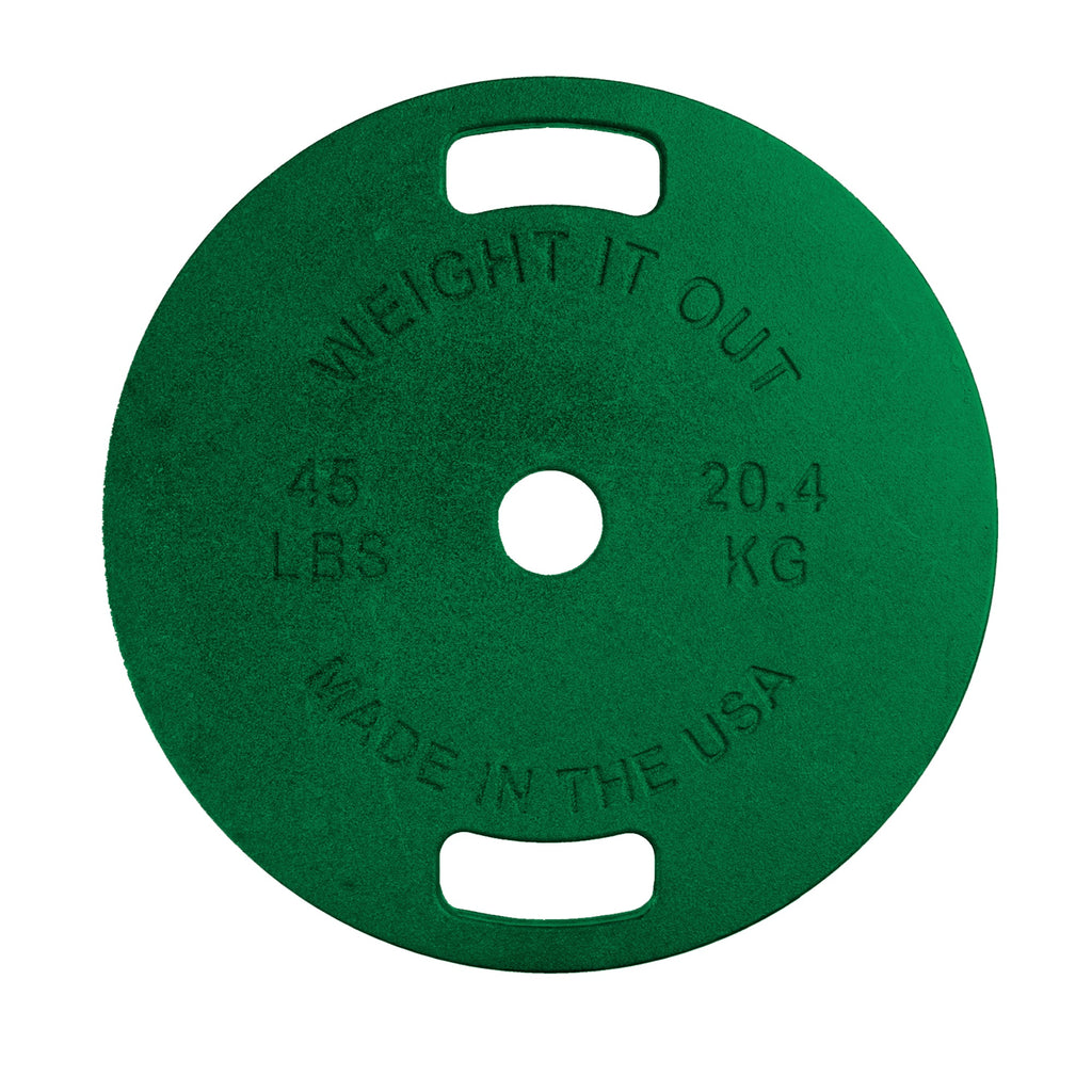 Cast Iron Machined Weight Plate Sets