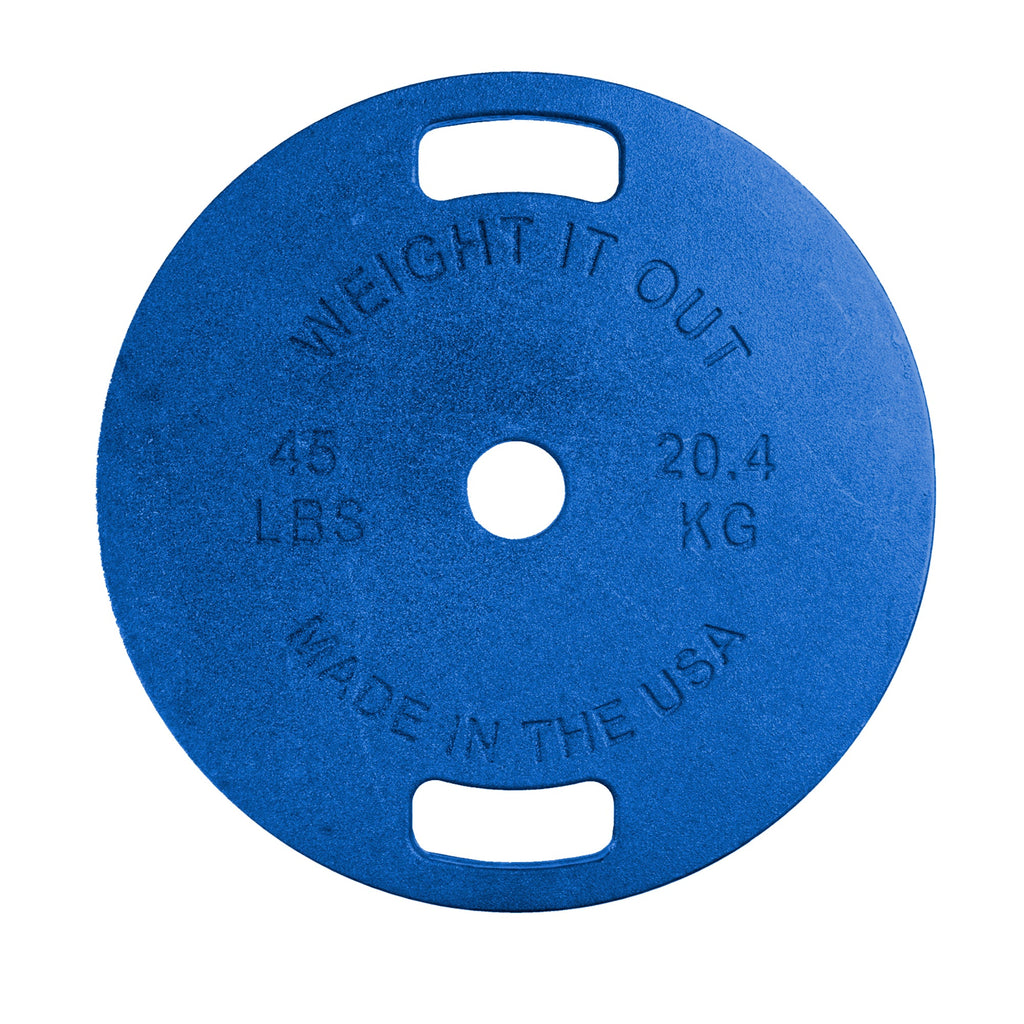 Cast Iron Machined Weight Plate Sets