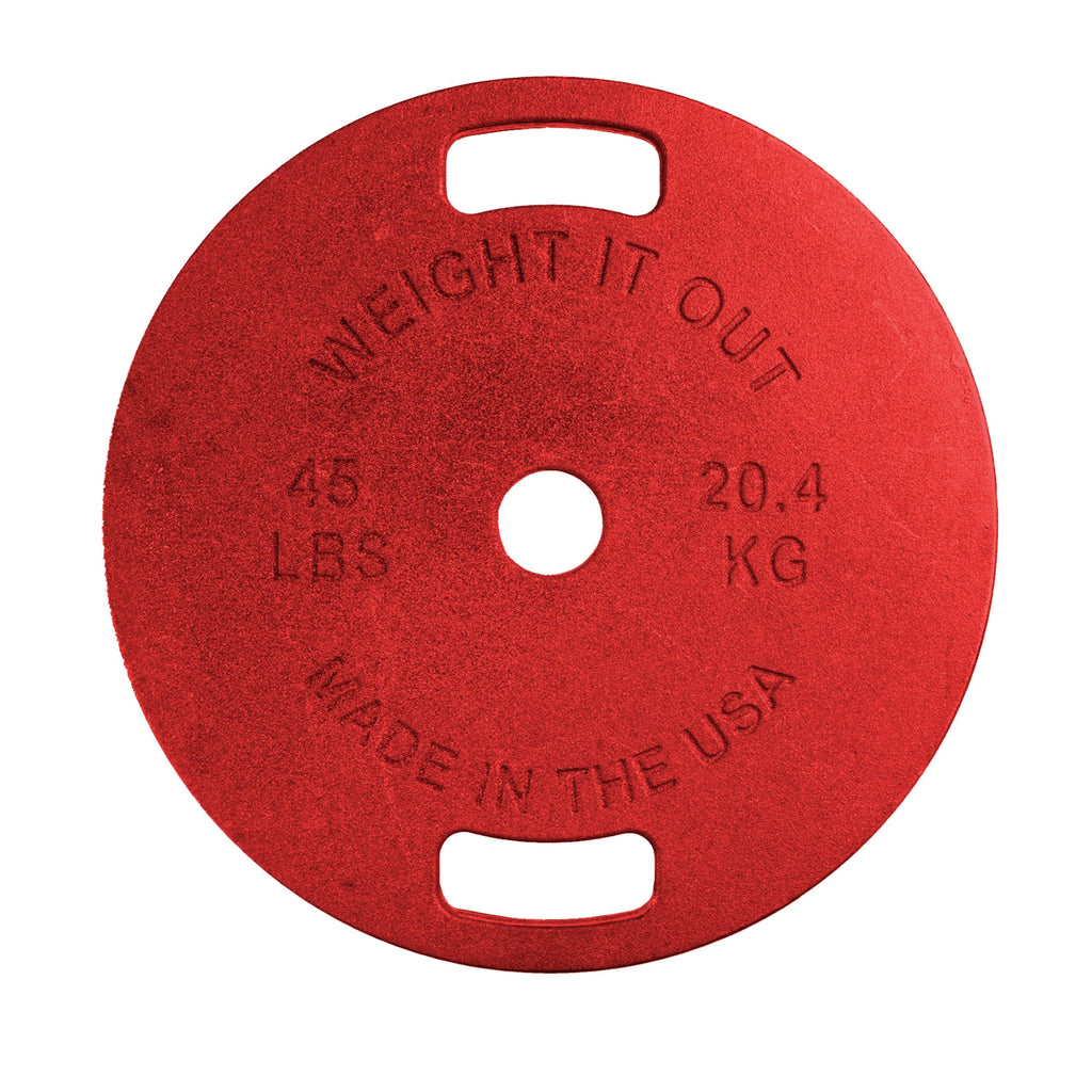 Cast Iron Machined Weight Plate Sets