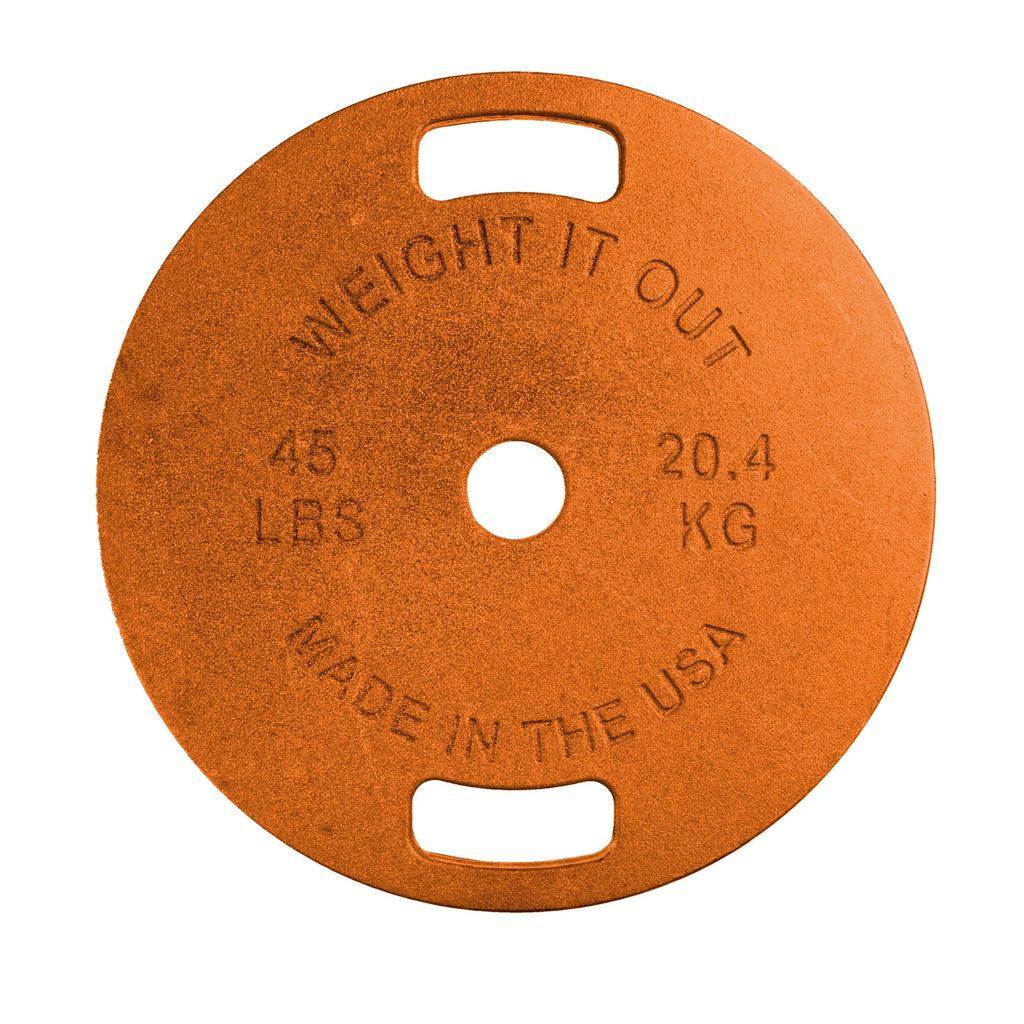 Cast Iron Machined Weight Plate Sets