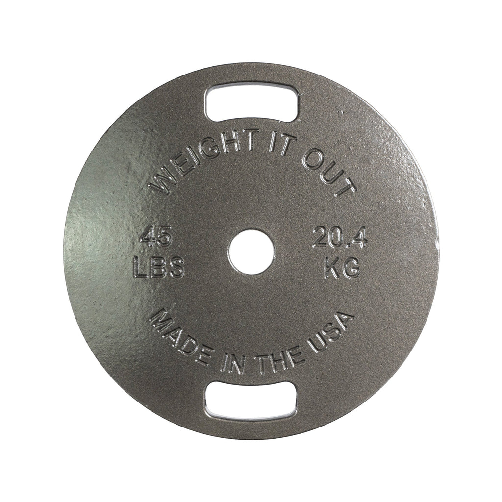 Cast Iron Machined Weight Plate Sets