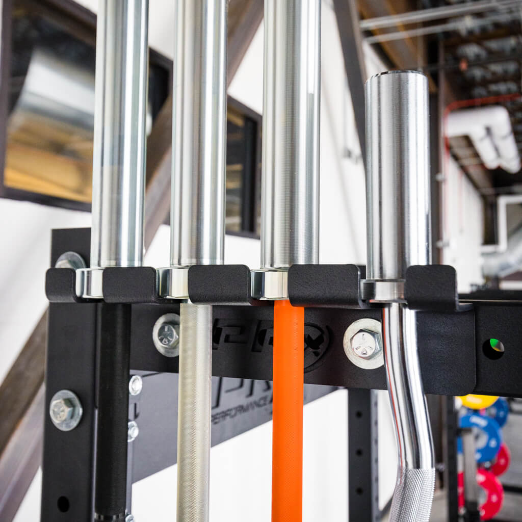Build Limitless® 81" Rack Mount Barbell Storage
