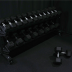 GrytFit Rubber Hex Dumbbells