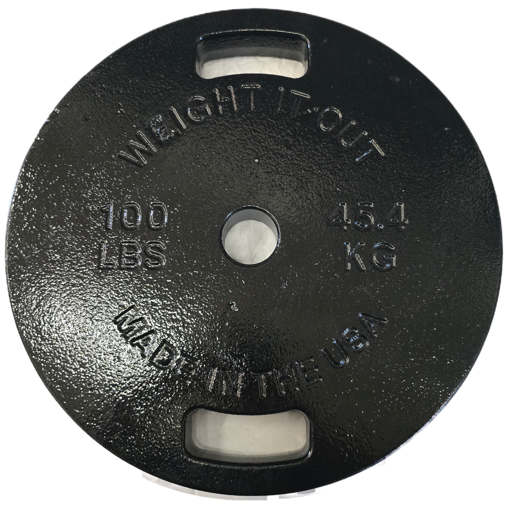 Cast Iron Machined Weight Plate Pairs