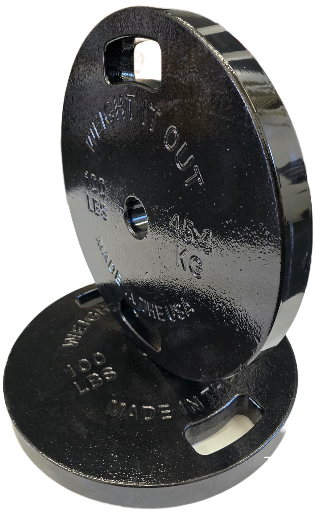 Cast Iron Machined Weight Plate Pairs