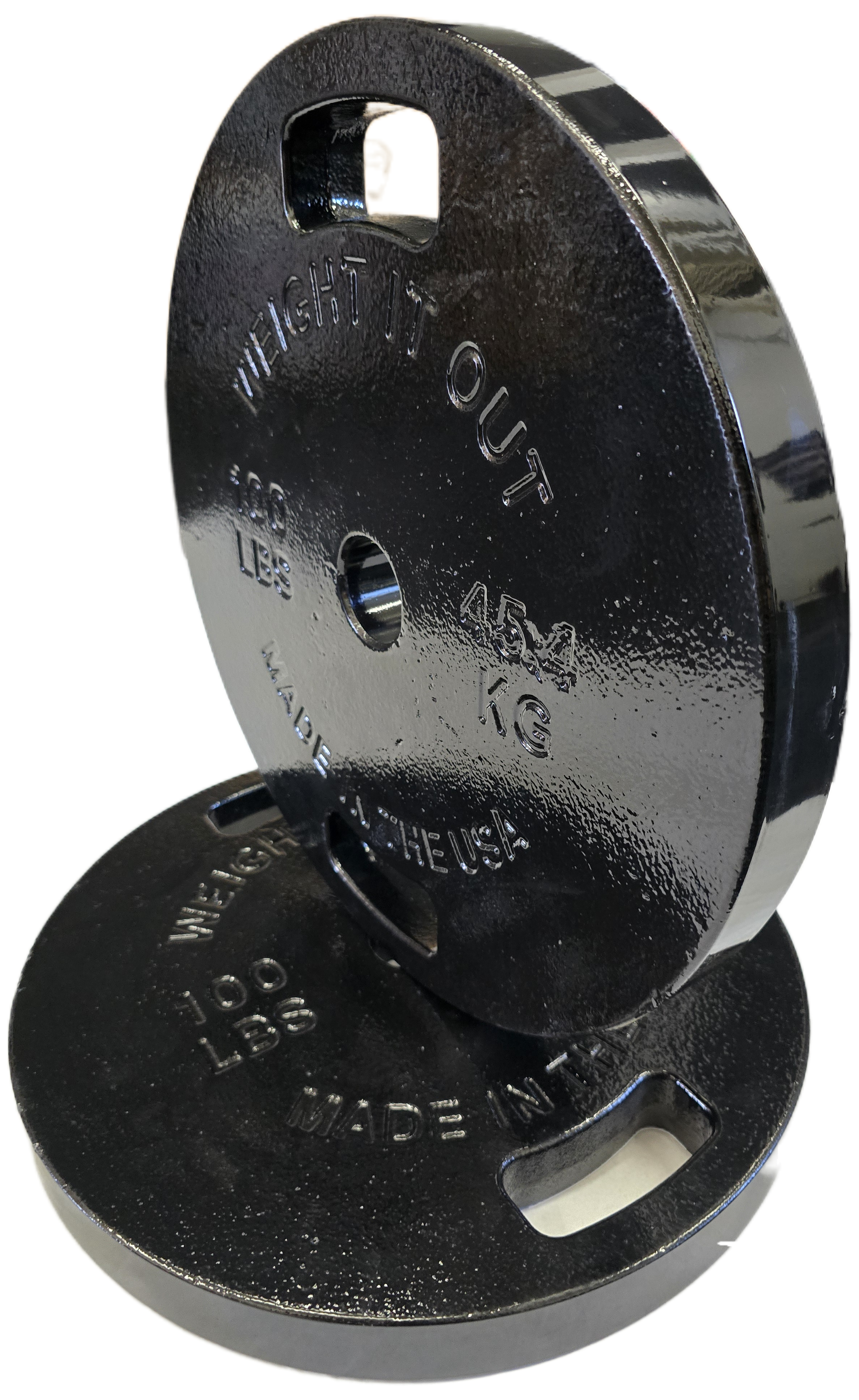 Cast Iron Machined Weight Plate Pairs